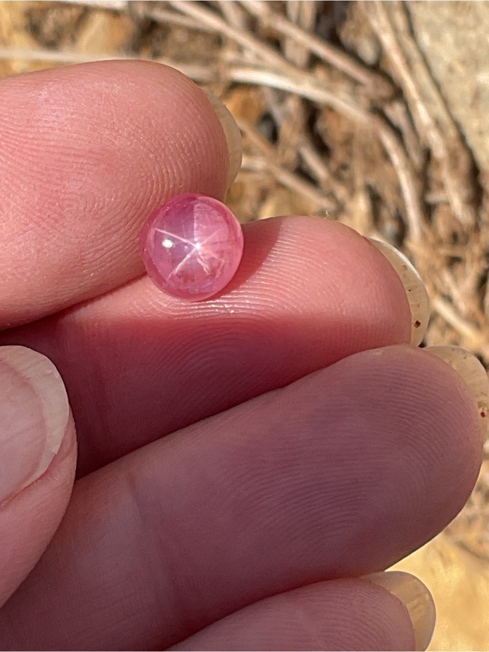 Earth Mined Star Ruby Loosegem
